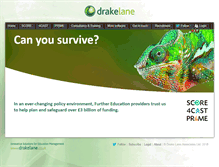 Tablet Screenshot of drakelane.co.uk